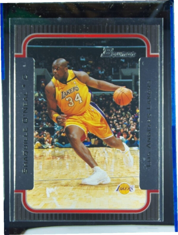 2003-04 Bowman Shaquille O'Neal #50 Lakers