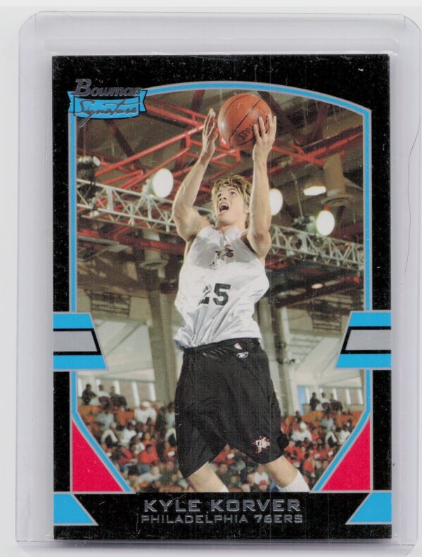 2003-04 Bowman Signature Kyle Korver RC SN1250 #59 76ers