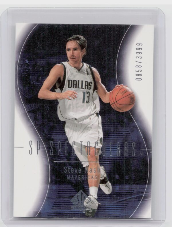 2003-04 SP Authentic Steve Nash SN3999 SPT #120 Mavericks