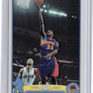 2003-04 Topps Chrome Jason Richardson Refractors #23 Warriors