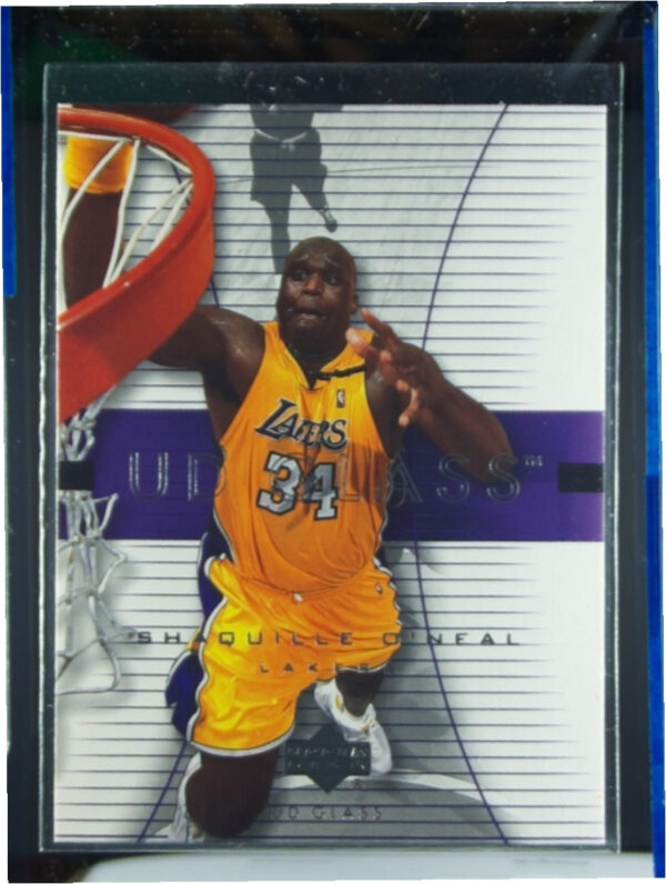 2003-04 UD Glass Shaquille O'Neal #25 Lakers