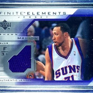 2003-04 Upper Deck Finite Shawn Marion JSY #FJ9 Suns Elements Jerseys