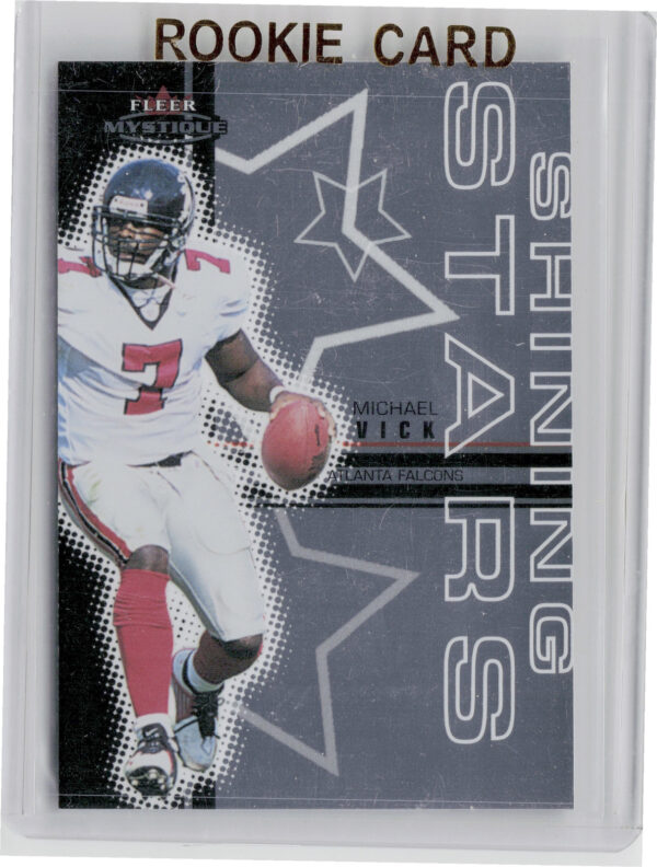 2003 Fleer Mystique Michael Vick SN500 #2 SS Falcons Shining Stars
