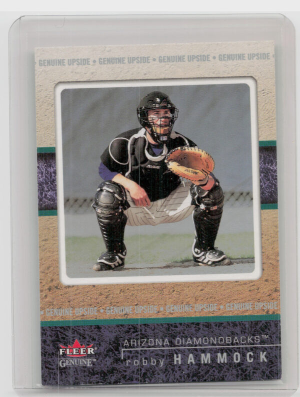 2003 Fleer Rookies & Greats Robby Hammock RC SN1000 #G-143 Diamondbacks 2003 Fle