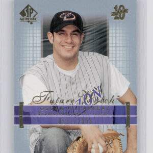 2003 SP Authentic Oscar Villarreal RC SN2003 #156 Diamondbacks