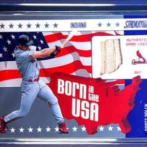 2003 Stadium Club Scott Rolen MEM #USA-SR Cardinals Born in the USA Relics