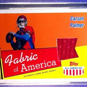 2003 Topps All American Carson Palmer JSY #FA-CP Trojans Fabric of America