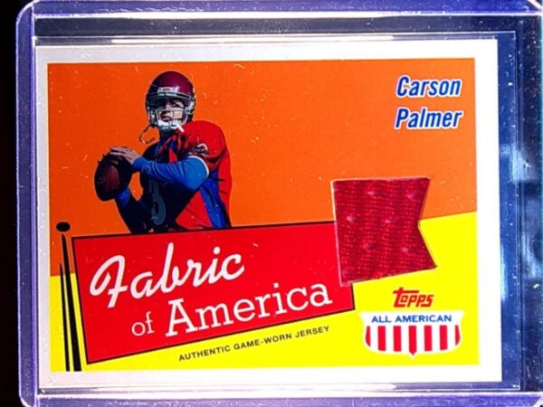 2003 Topps All American Carson Palmer JSY #FA-CP Trojans Fabric of America
