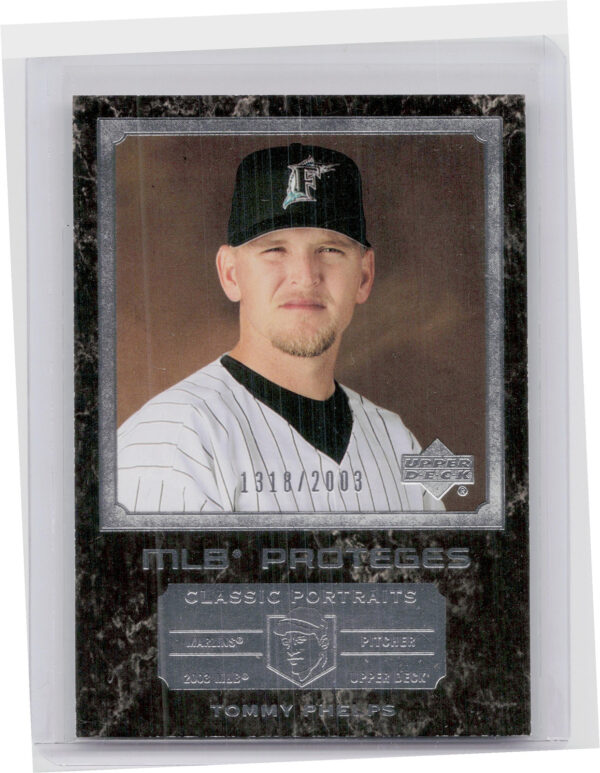 2003 Upper Deck Classic Portraits Tommy Phelps SN2003 #177 Marlins