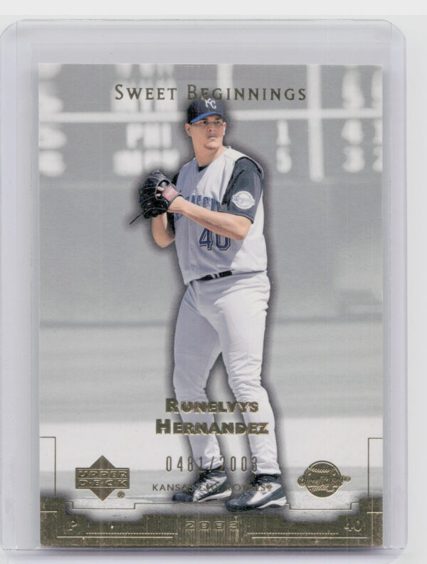 2003 Upper Deck Sweet Spot Runelvys Hernandez SN2003 #138 Royals