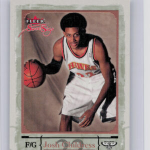 2004-05 Fleer Sweet Sigs Josh Childress RC SN999 #92 Hawks