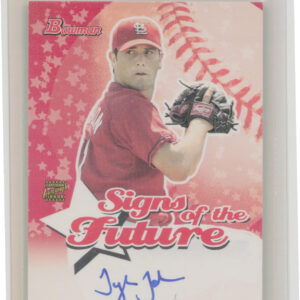 2004 Bowman Tyler Johnson AU #SOF-TJ Cardinals Signs of the Future