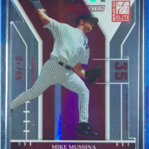 2004 Donruss Elite Mike Mussina Aspirations SN65 #45 Yankees