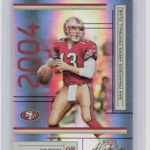 2004 Playoff Absolute Memorabilia Tim Rattay /1150 #125 49ers