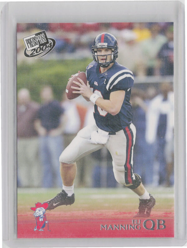 2004 Press Pass Eli Manning #4 Rebels