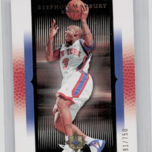 2005-06 Upper Deck Ultimate Collection Stephon Marbury SN750 #86 Knicks