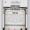 2005 Donruss Gridiron Gear Antonio Gates SN250 #P-2 Chargers Performers Silver H - Image 3