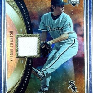 2005 UD Artifacts Shingo Takatsu /99 JSY #MLB-ST Sox MLB Apparel Rainbow