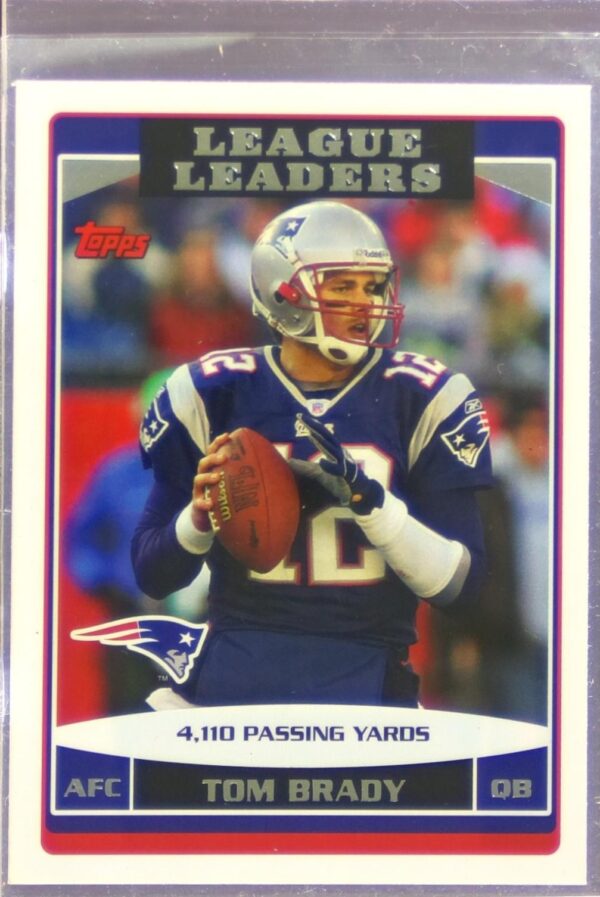 2006 Topps Tom Brady #280 Patriots