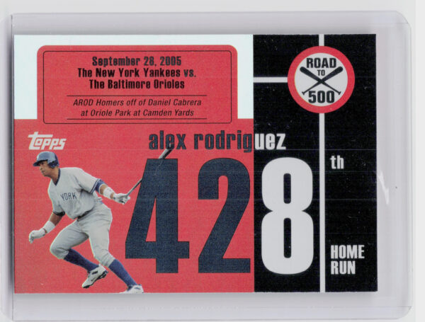 2007 Bowman Draft Picks & Prospects Alex Rodriguez #ARHR428 Yankees Alex Rodrigu