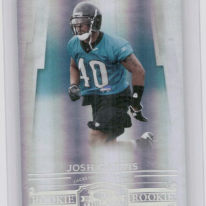 2007 Donruss Threads Josh Gattis Silver Holofoil SN100 #170 Jaguars