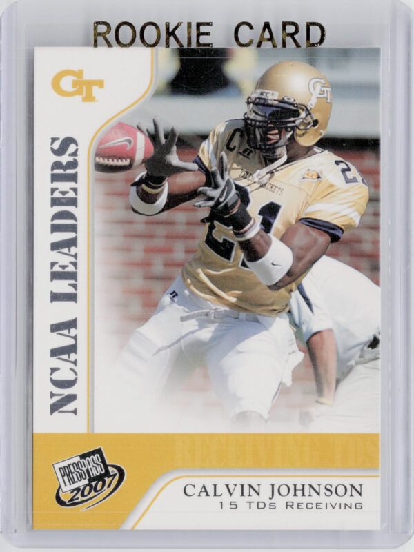 2007 Press Pass Calvin Johnson #63 Jackets