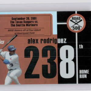 2007 Topps Chrome Alex Rodriguez #ARHR238 Rangers Alex Rodriguez: Road to 500