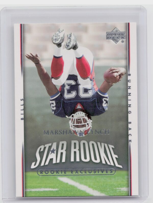 2007 Upper Deck Marshawn Lynch Rookie Exclusives Star Rookies #280 Bills
