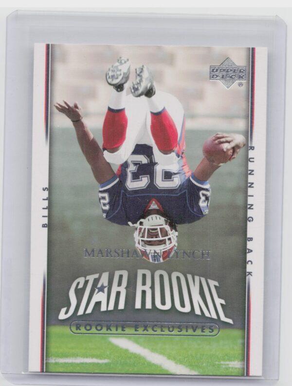 2007 Upper Deck Marshawn Lynch Rookie Exclusives Star Rookies #280 Bills