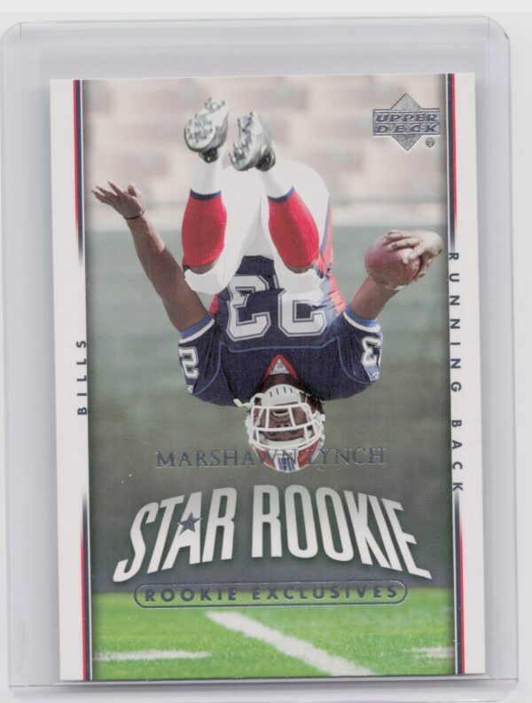 2007 Upper Deck Marshawn Lynch Rookie Exclusives Star Rookies #280 Bills