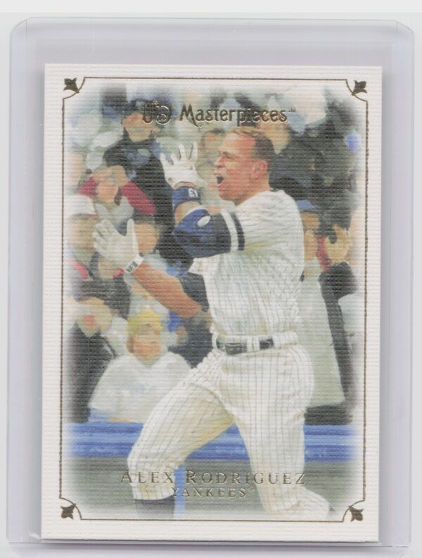 2007 Upper Deck Masterpieces Alex Rodriguez #72 Yankees