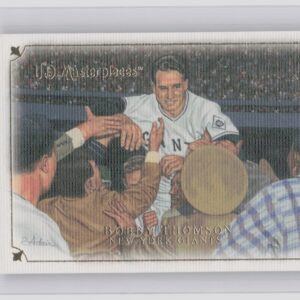 2007 Upper Deck Masterpieces Bobby Thomson #3 Giants