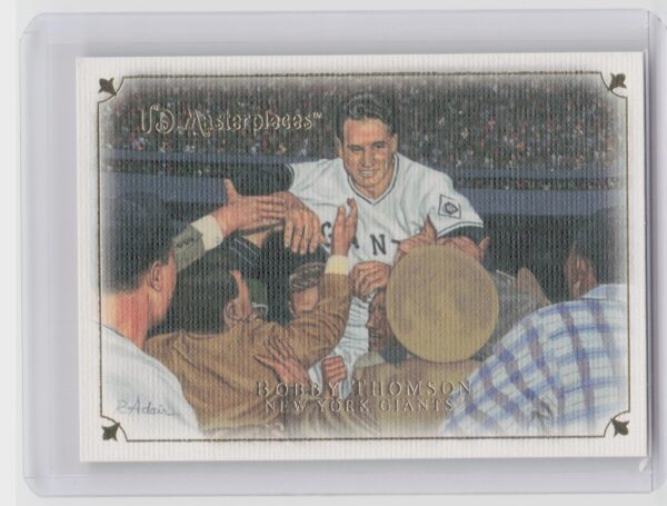 2007 Upper Deck Masterpieces Bobby Thomson #3 Giants