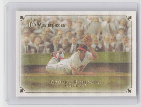 2007 Upper Deck Masterpieces Brooks Robinson #13 Orioles