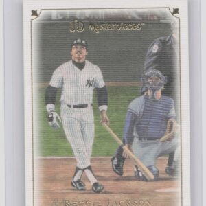 2007 Upper Deck Masterpieces Reggie Jackson #18 Yankees