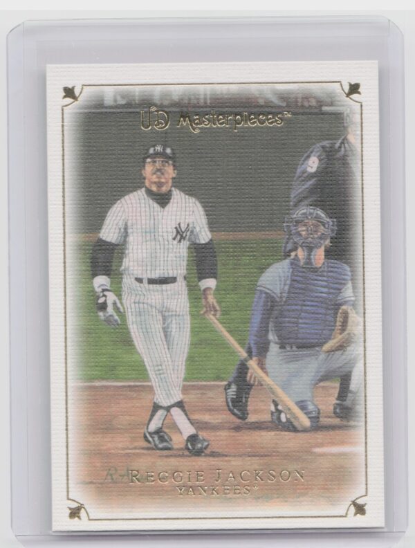2007 Upper Deck Masterpieces Reggie Jackson #18 Yankees