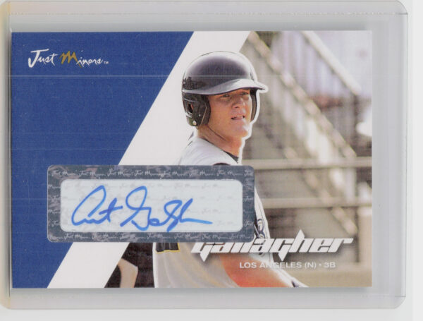 2008 Just Autographs Austin Gallagher AU #26 Dodgers Signatures