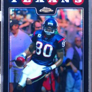 2008 Topps Chrome Andre Johnson Refractors #TC77 Texans