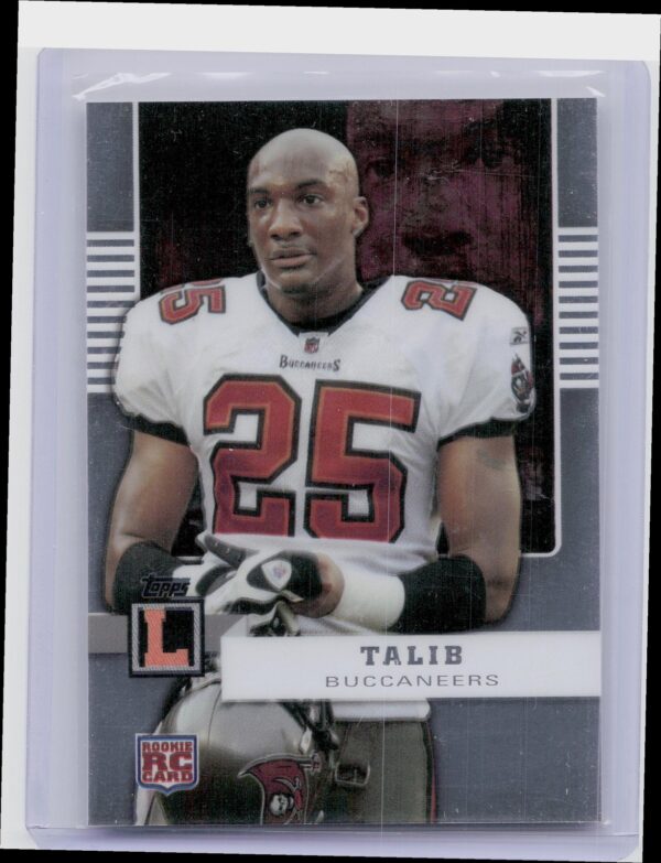 2008 Topps Letterman Aqib Talib /419 RC #100 Buccaneers