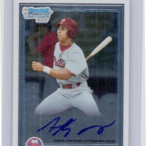 2010 Bowman Anthony Gose AU #BCP104 Phillies Chrome Prospects Autographs