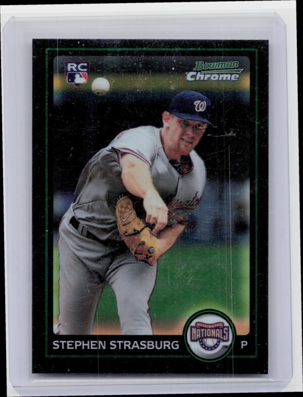 2010 Bowman Chrome Stephen Strasburg RC #205 Nationals