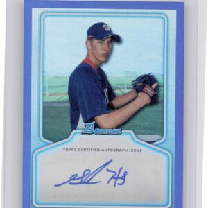 2010 Bowman Draft Picks & Prospects Graham Hicks AU SN199 #BPA-GH Nationals Pros