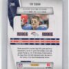 2010 Panini Prestige Tim Tebow RC #296 Broncos - Image 3