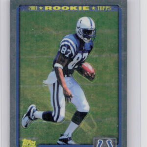 2010 Topps Chrome Reggie Wayne #344 Colts Anniversary Reprints