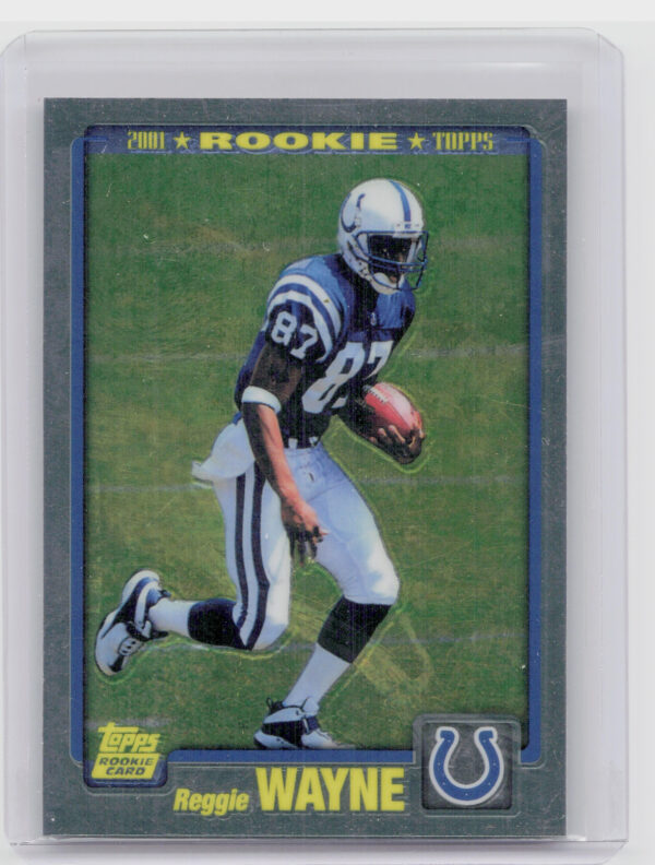 2010 Topps Chrome Reggie Wayne #344 Colts Anniversary Reprints