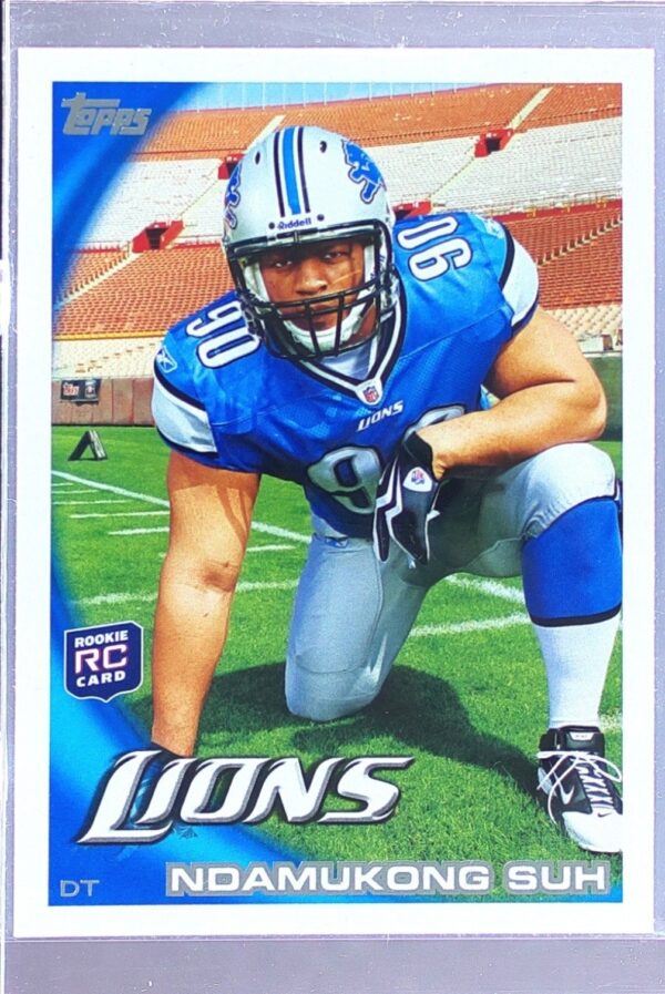 2010 Topps Ndamukong Suh RC #360 Lions
