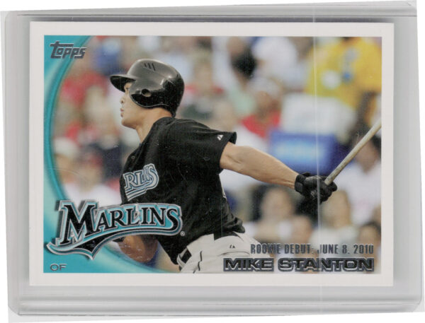 2010 Topps Update Mike Stanton #US-327 Marlins