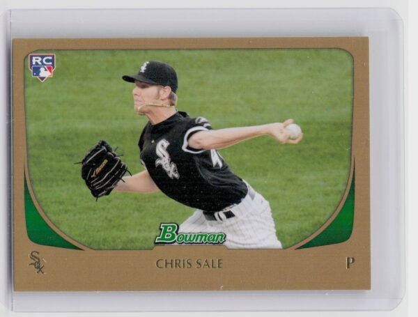 2011 Bowman Chris Sale Gold #220 Sox