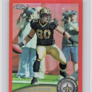2011 Topps Chrome Jimmy Graham Orange Refractors #76 Saints
