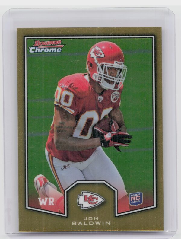 2011 Topps Chrome Jon Baldwin #BCR-10 Chiefs Bowman Chrome Rookies